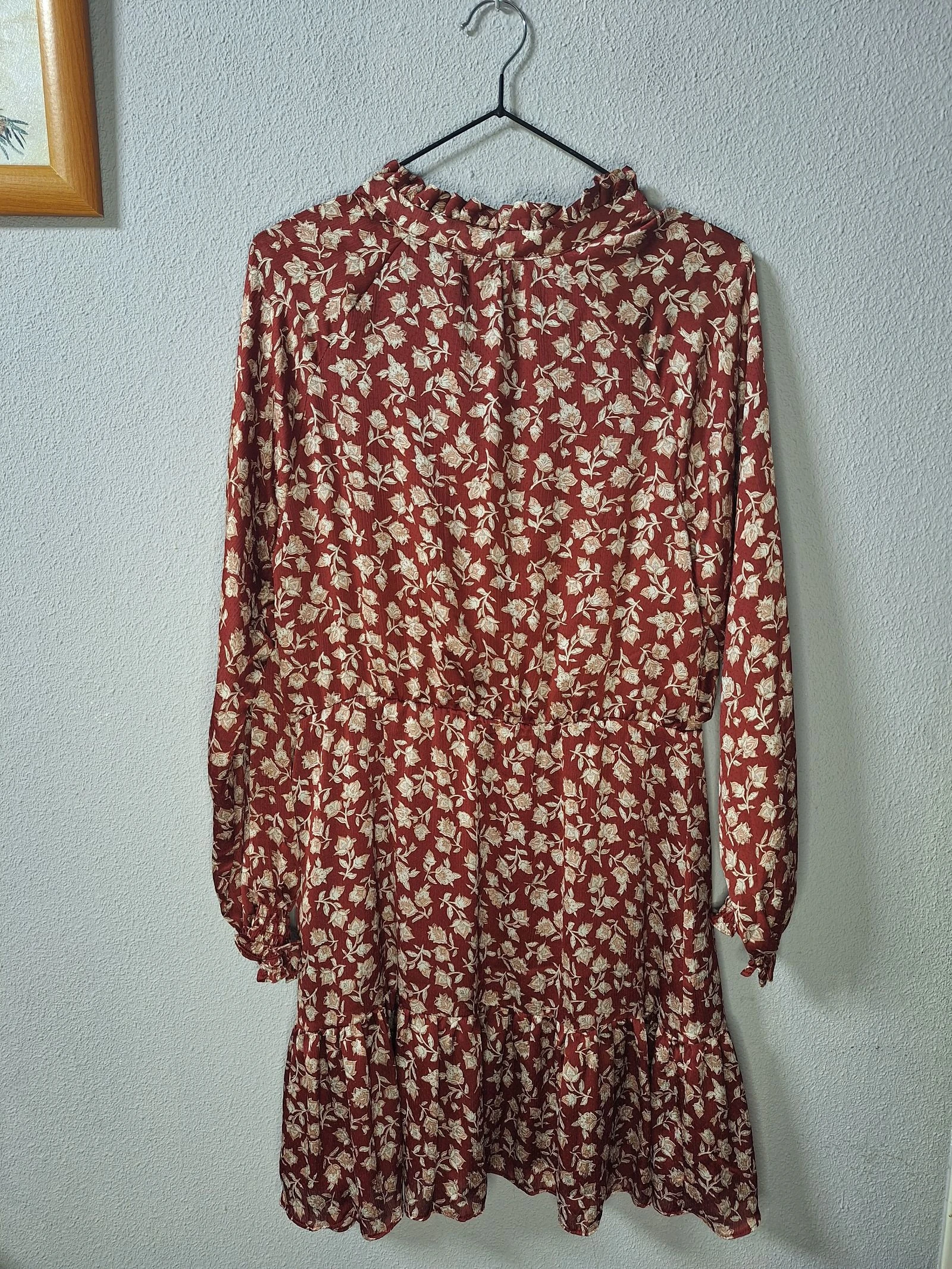 Boho floral Mango dress size S | Loose | See measurements – photo 4